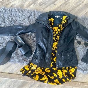 Genuine Leather Jacket by Vince